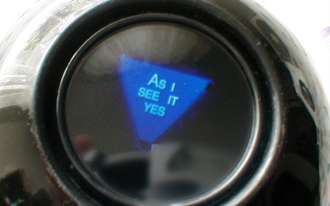 Brian Crossman: Magic Eight Ball Prediction Edition for 2025