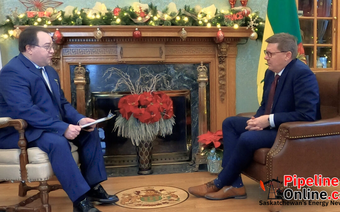 Year End with Premier Scott Moe, Part 1: Energy security; war in Ukraine; wind, solar and coal power