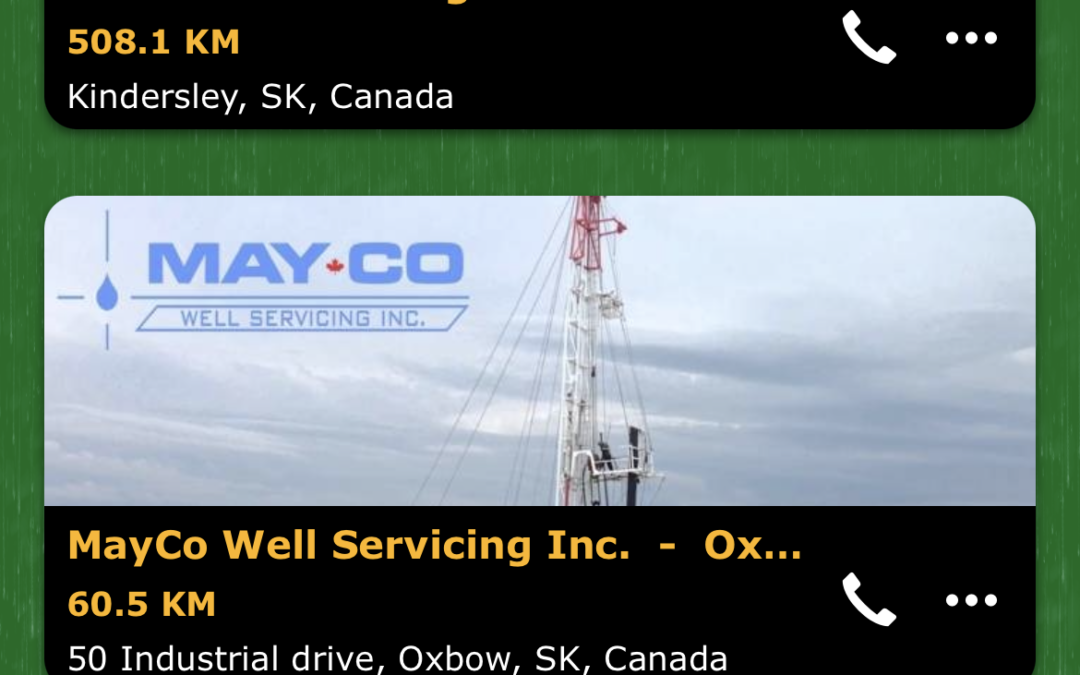 Oxbow couple set up oilfield services app for Saskatchewan