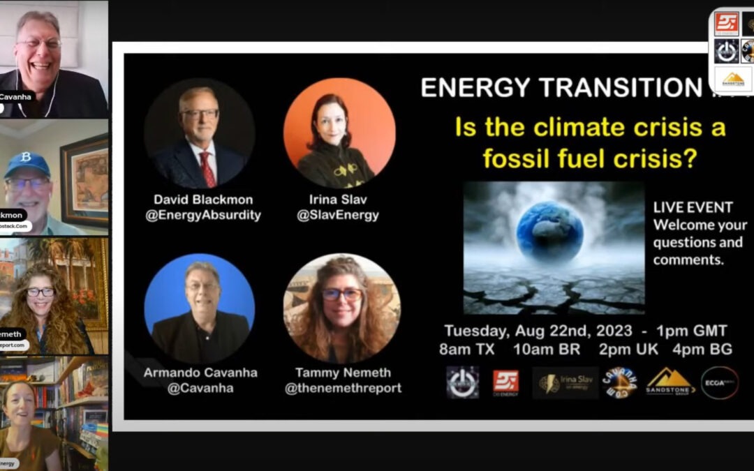 Energy Transition Podcast: Episode 77 – Is the climate crisis a fossil fuel crisis?