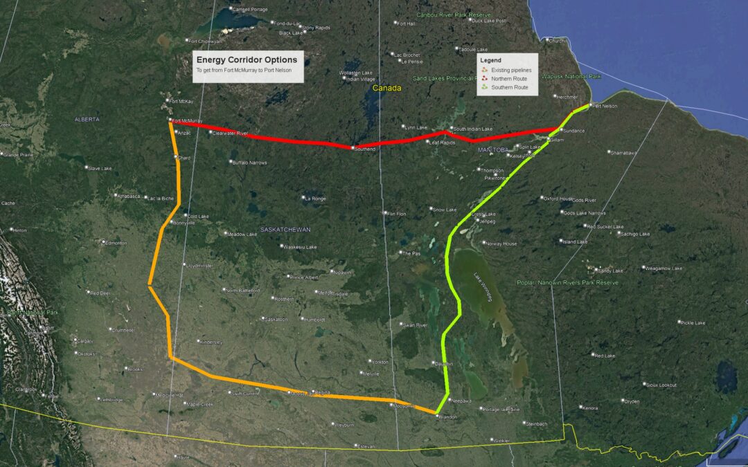 Brian Zinchuk: Forget a northern energy corridor to Hudson Bay – just do it within Manitoba