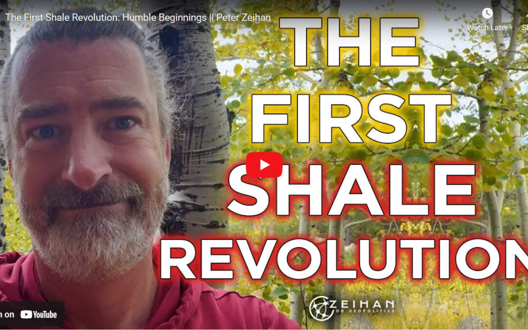 Peter Zeihan: The First, Second and Third Shale Revolutions