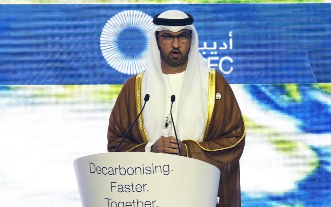The UAE holds a major oil and gas conference just ahead of hosting UN climate talks in Dubai