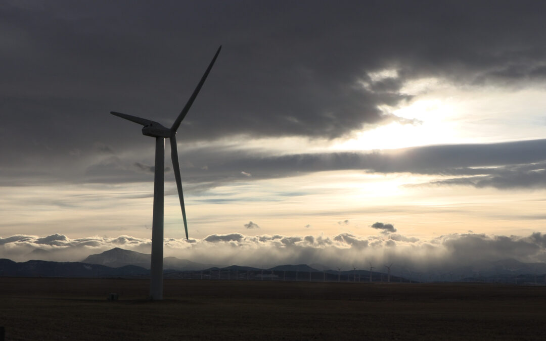 Calgary may be short of water, but Alberta was short of wind on June 19