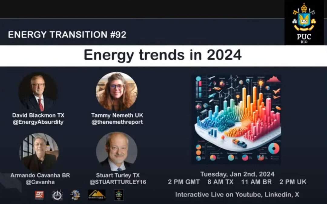 Energy Transition Podcast, Episode 92: Energy Trends in 2024