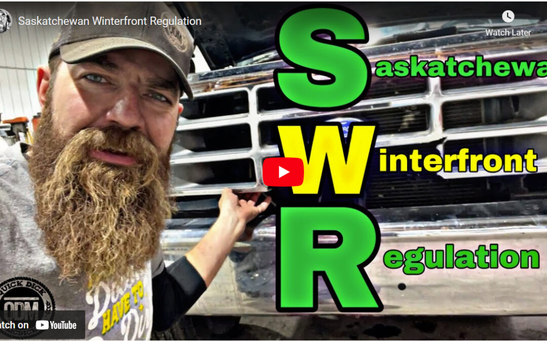 Quick Dick McDick: Saskatchewan Winterfront Regulation