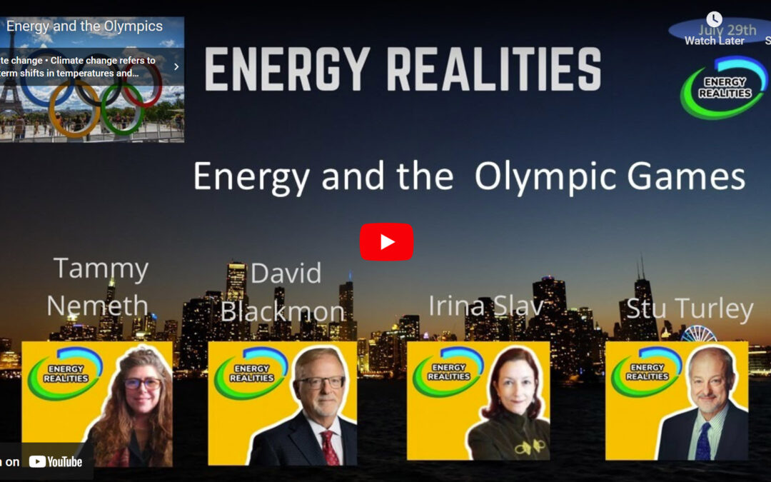 Energy Realities Podcast: Energy and the Olympics