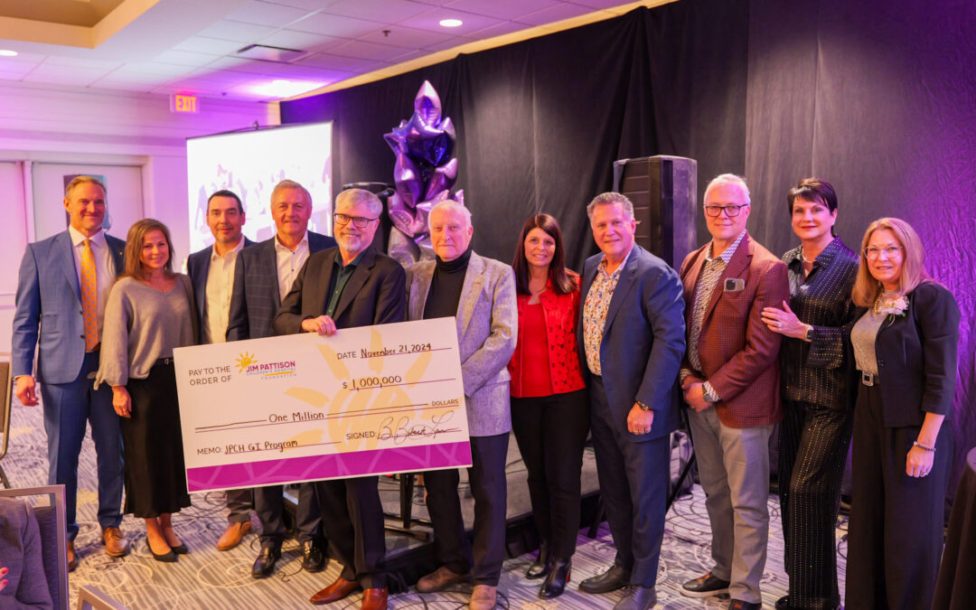 $1 Million Donated to Support Gastroenterology Care at Jim Pattison Children’s Hospital