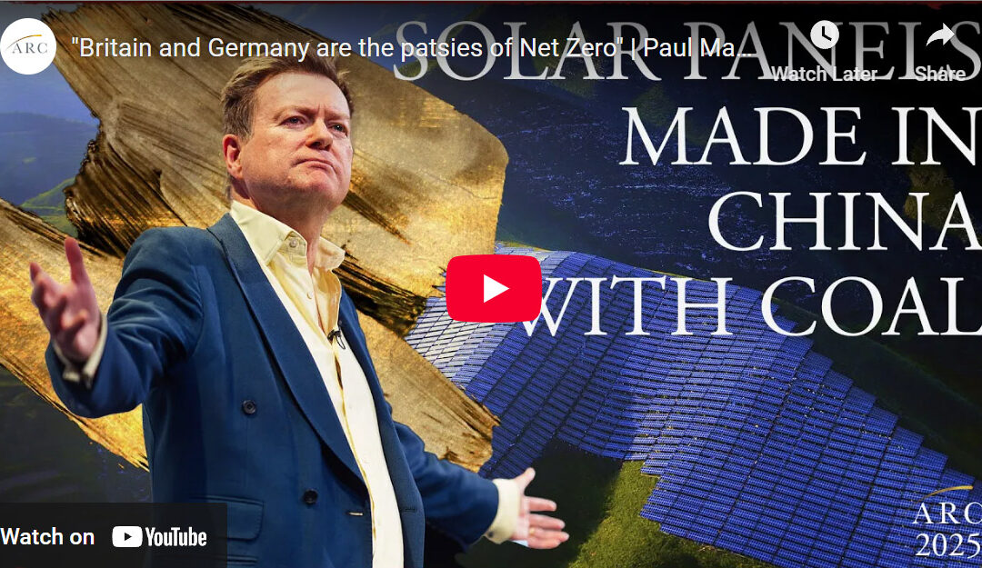 Weekend Watch: Jordan Peterson’s ARC conference energy and climate discussions