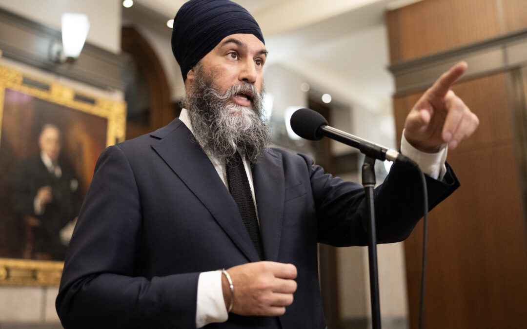 Singh says pipelines would not be first priority for NDP energy policy